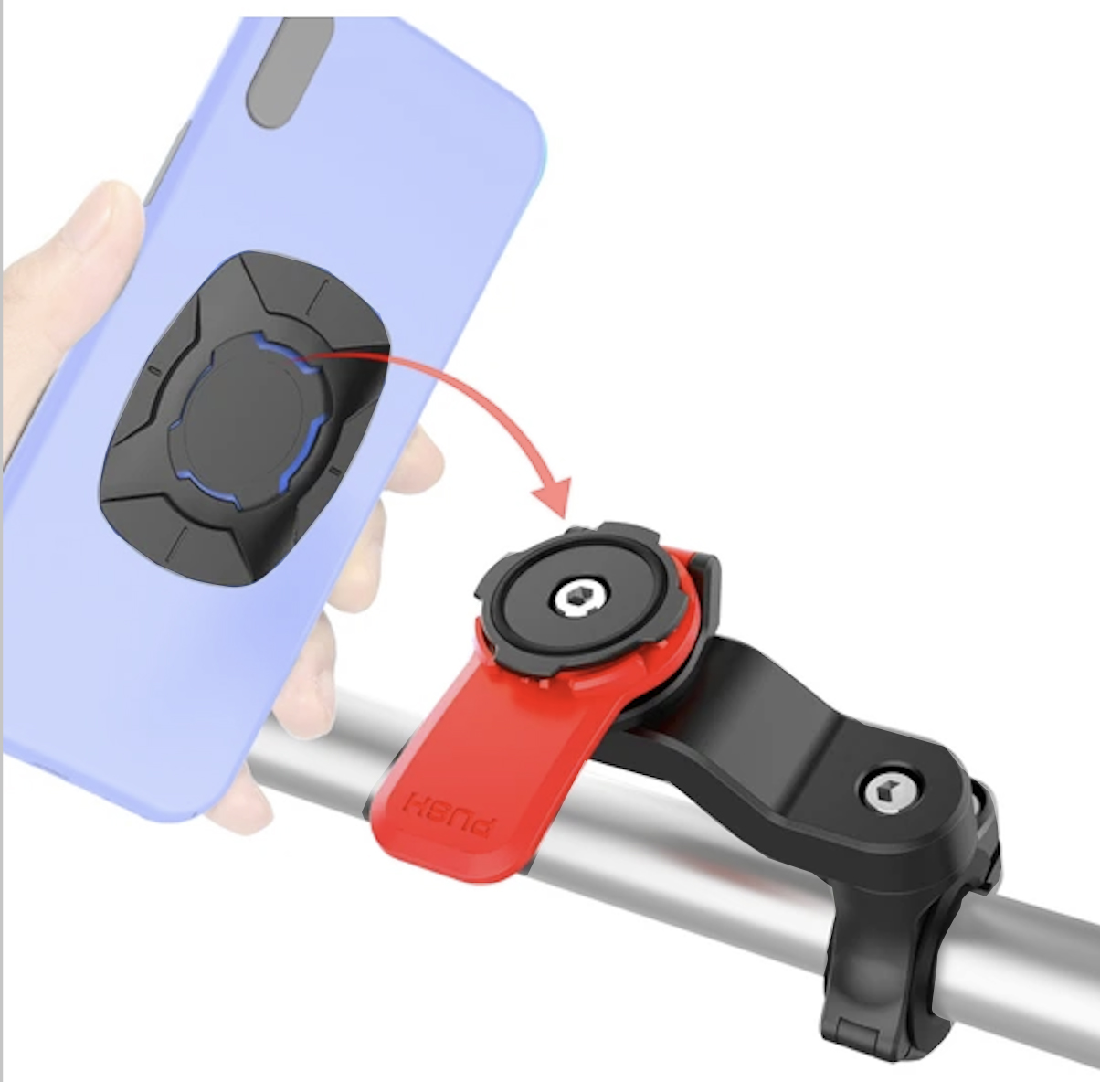 KNMASTER TT-700 TÜM MOTOSİKLETLERLE UYUMLU TELEFON TUTUCU